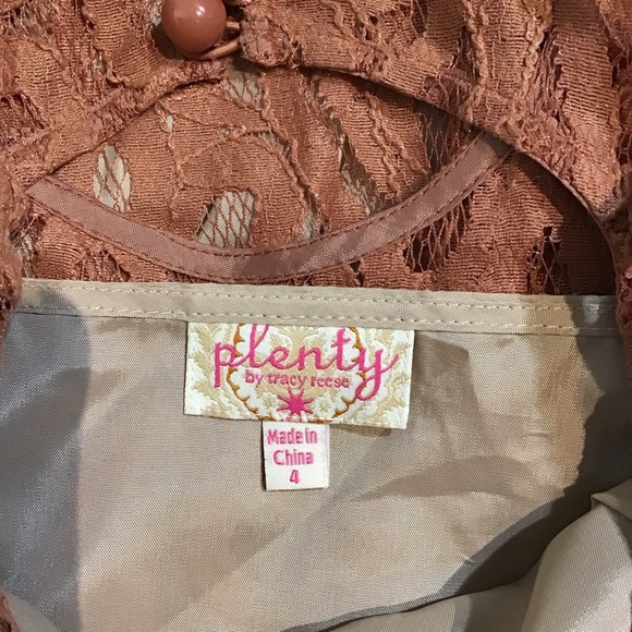 Anthro Plenty by Tracy Reese Lace Dress size 4 - Picture 6 of 11